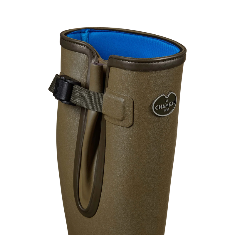 Le Chameau Vierzonord Men's Neoprene Lined Wellington Boot in Vert Vierzon-2